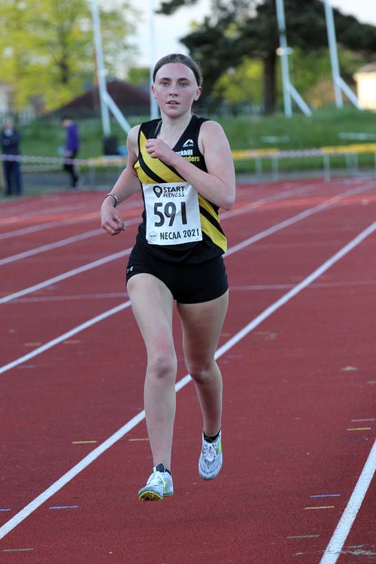 3000 metres, 2021 North East Grand Prix No. 2, Monkton, Wednesday, May 19th. Photo: David T. Hewitson/Sports for All Pics